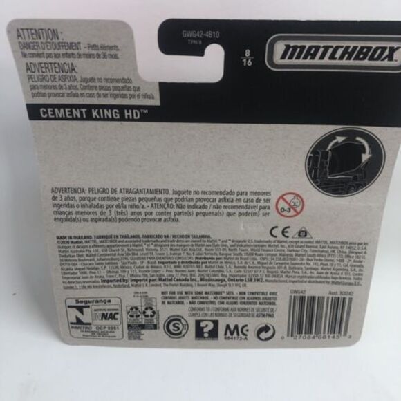 Matchbox Working Rigs Cement King HD Metal NIB. - Picture 5 of 6